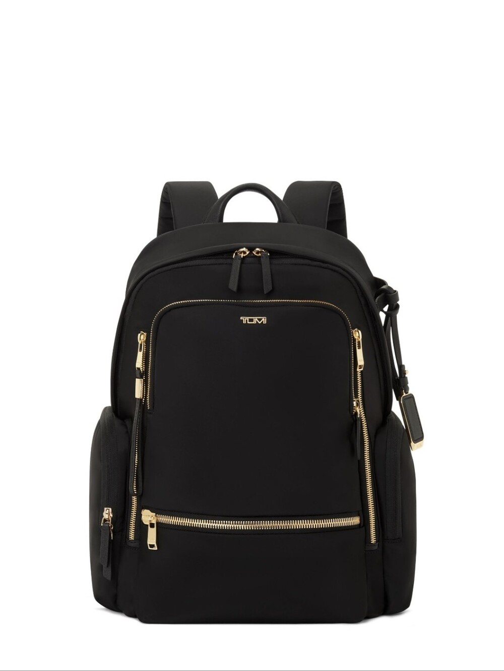 NWT Tumi Voyager Celina Backpack - Black/Gold - Picture 12 of 16